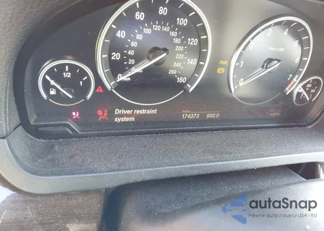 2011 BMW 740I z USA, uszkodzony, nr VIN WBAKA4C51BC392327